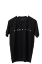 Black embroidered t-shirt